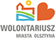 Logo wolontariusz, miasta olsztyn